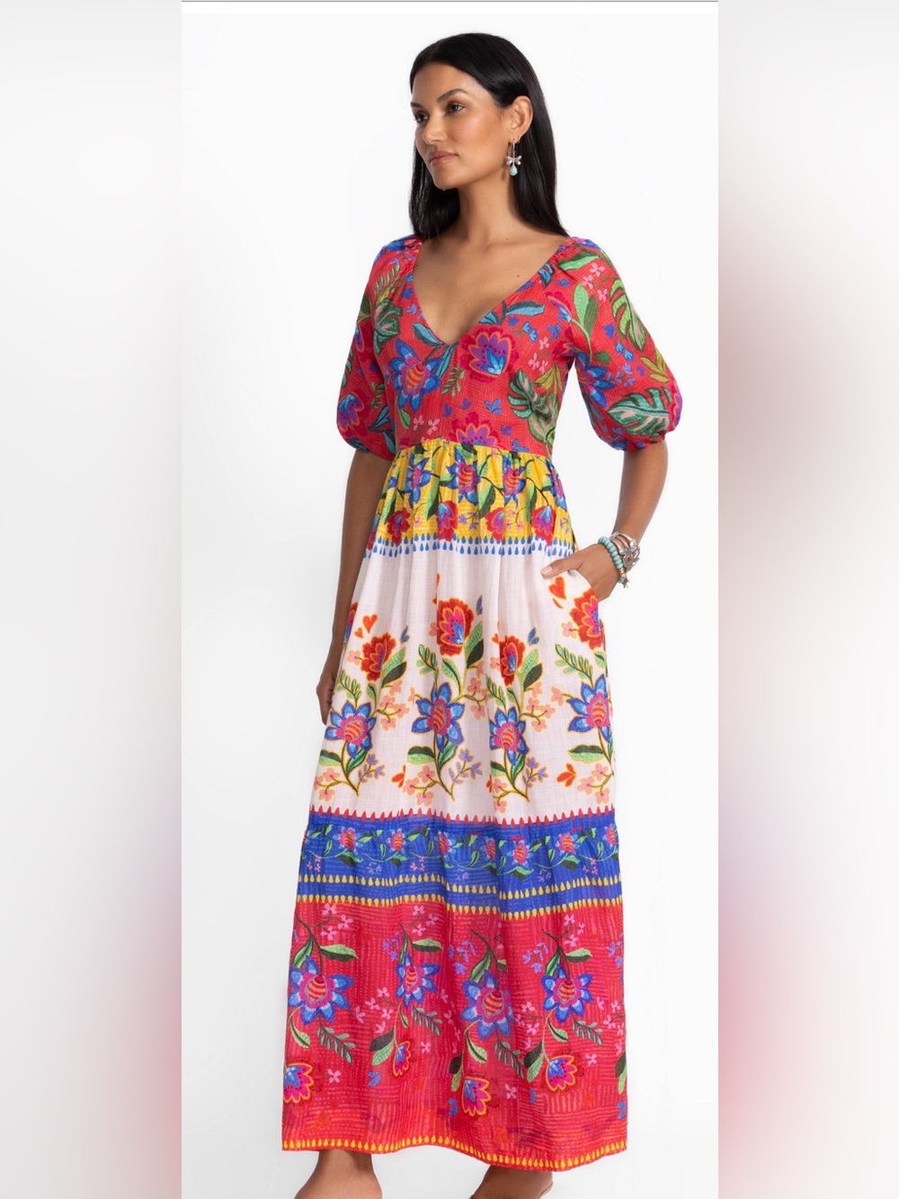 Johnny Was RUMBA MAXI DRESS - Picture 3 of 5